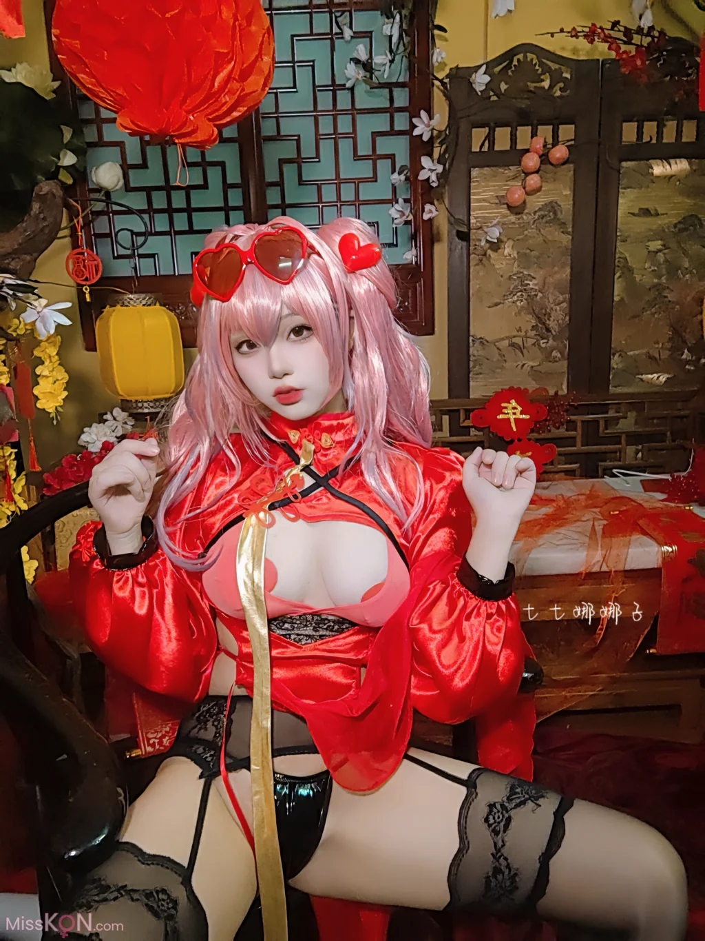 Coser@七七娜娜子: 布莱默顿新春旗袍 (108 photos + 6 videos) – Page 4