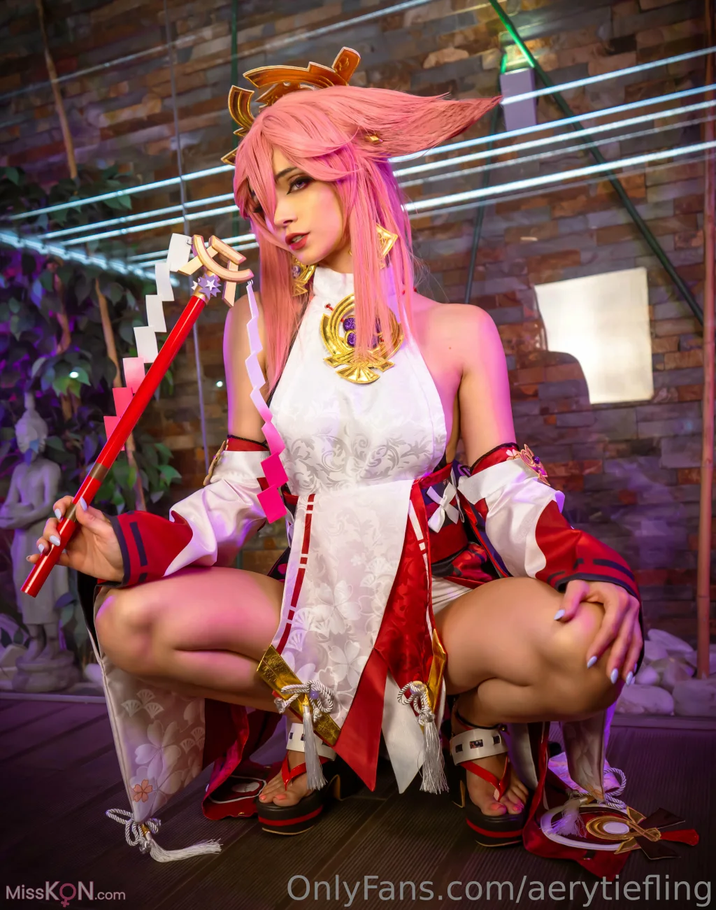 Coser@Aery Tiefling: Yae Miko (72 photos)