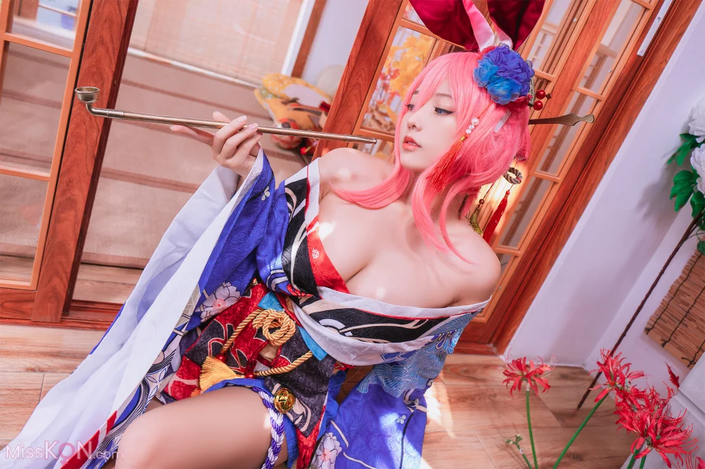 Coser@Messie Huang: Yae Sakura Honkai Impact 3rd (37 photos)
