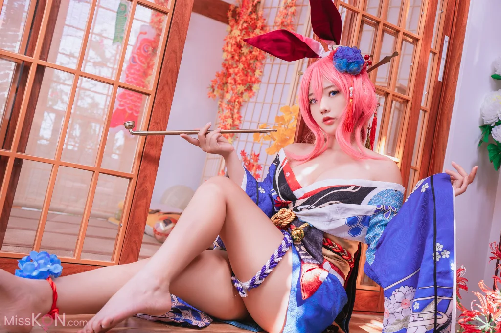 Coser@Messie Huang: Yae Sakura Honkai Impact 3rd (37 photos)