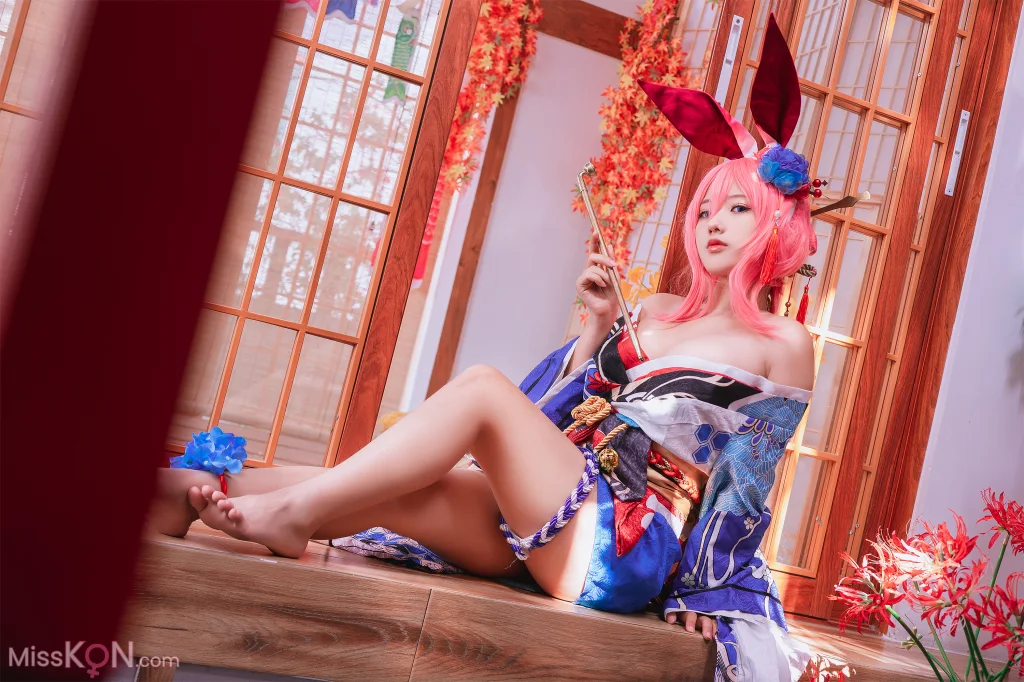 Coser@Messie Huang: Yae Sakura Honkai Impact 3rd (37 photos)