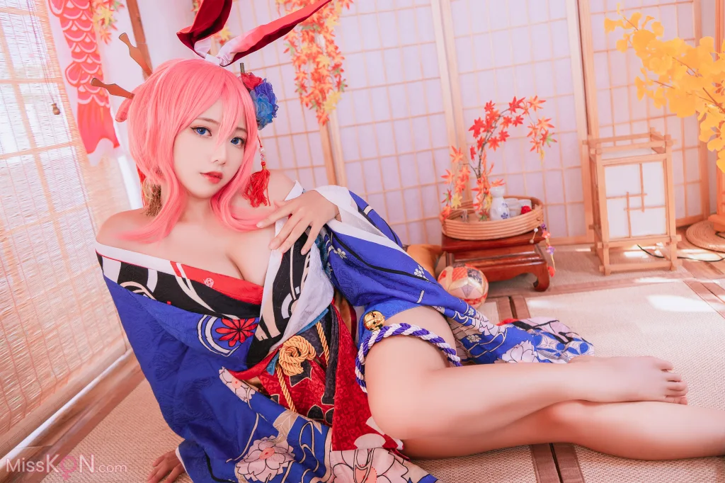 Coser@Messie Huang: Yae Sakura Honkai Impact 3rd (37 photos)