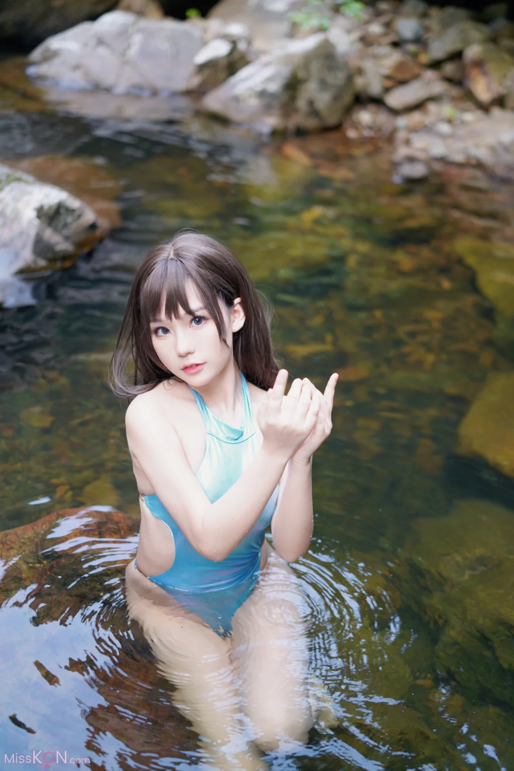 Coser@七七娜娜子: 竞泳 (40 photos + 3 videos)