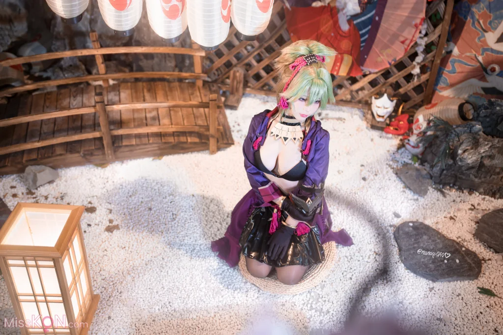 Coser@七七娜娜子: 久岐忍同人 (41 photos + 9 videos)