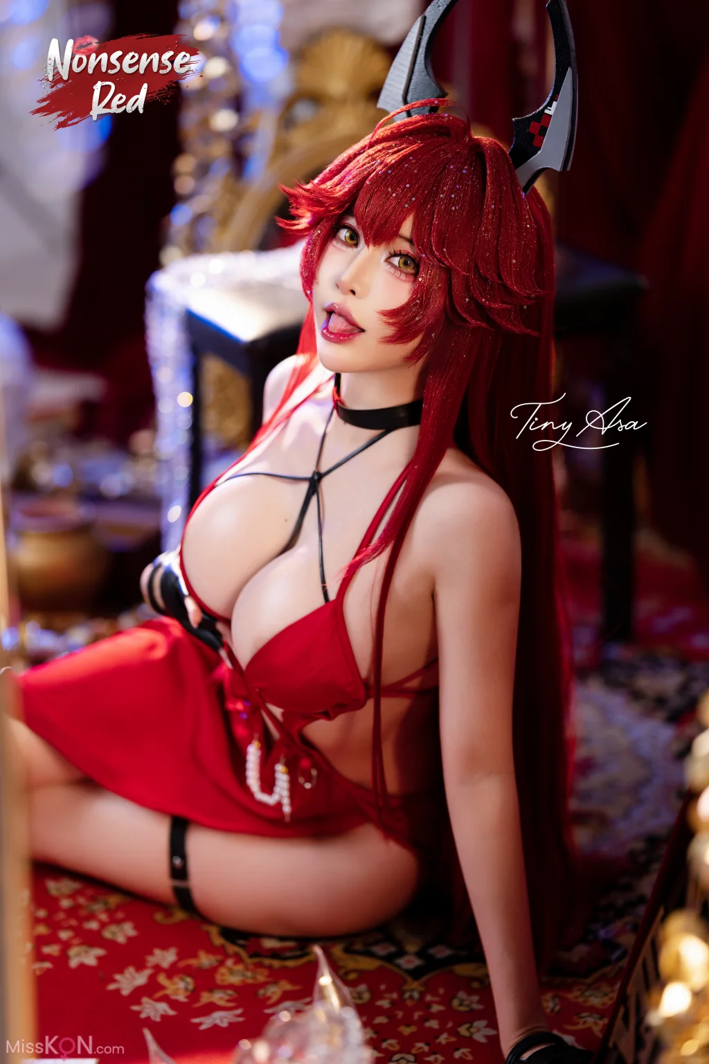 Coser@Tiny Asa: Red Hood (82 photos)