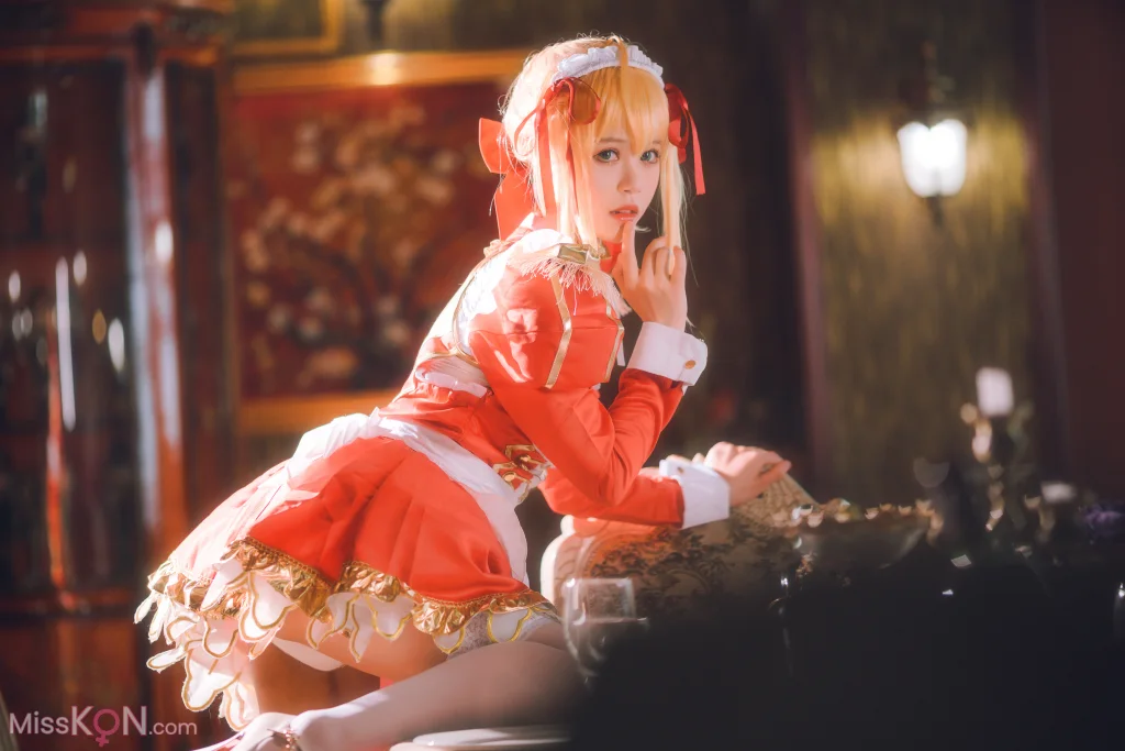 Coser@千反田鹿子: 尼禄女仆 (34 photos)