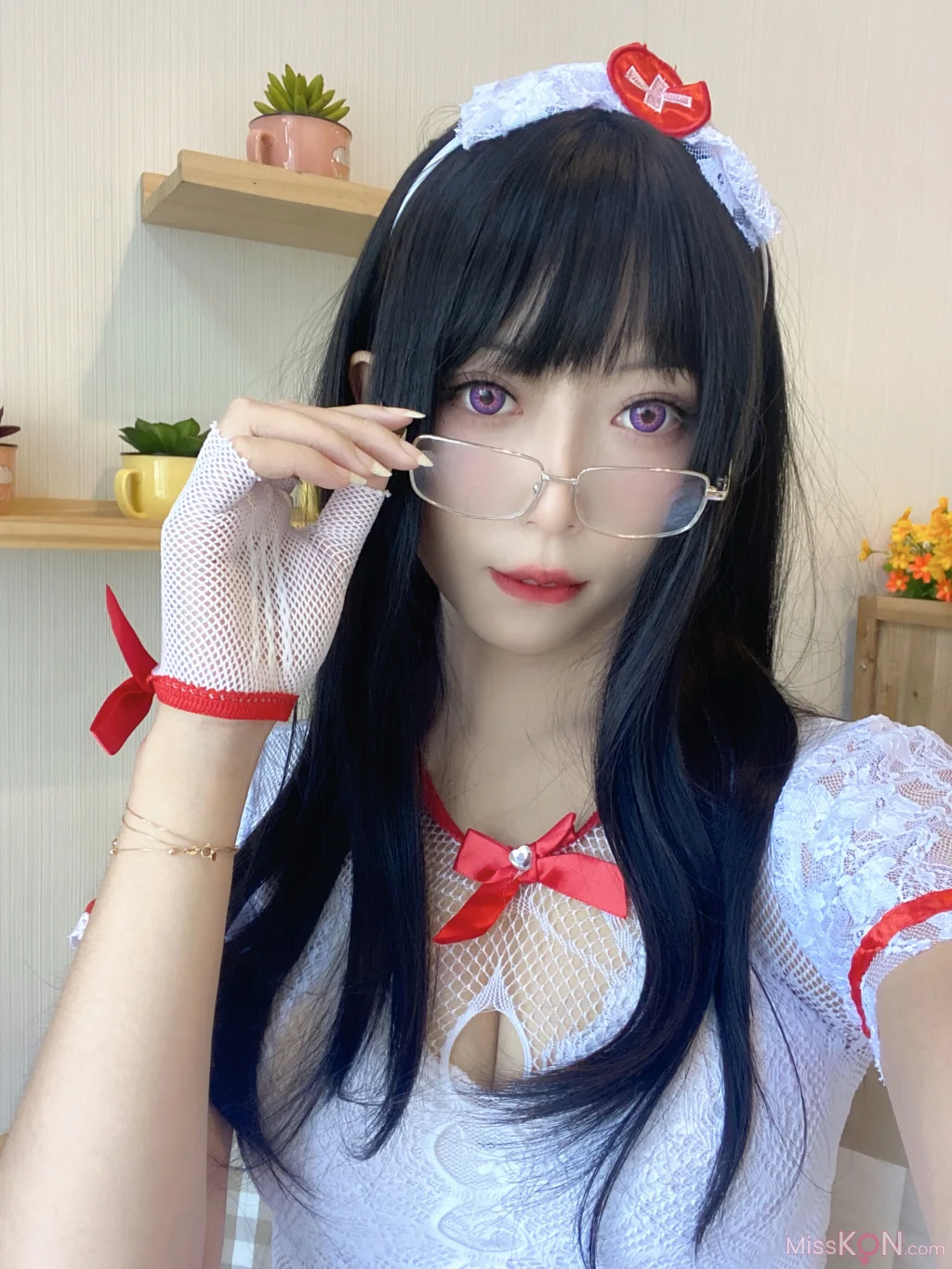 Coser@Money冷冷: 白网护士套 (48 photos) – Page 2