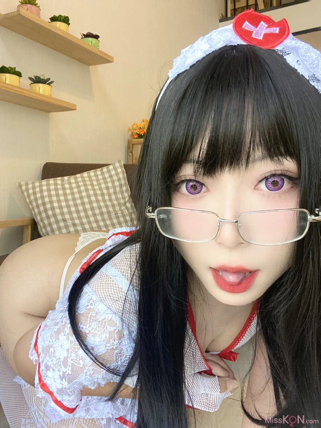 Coser@Money冷冷: 白网护士套 (48 photos) – Page 2