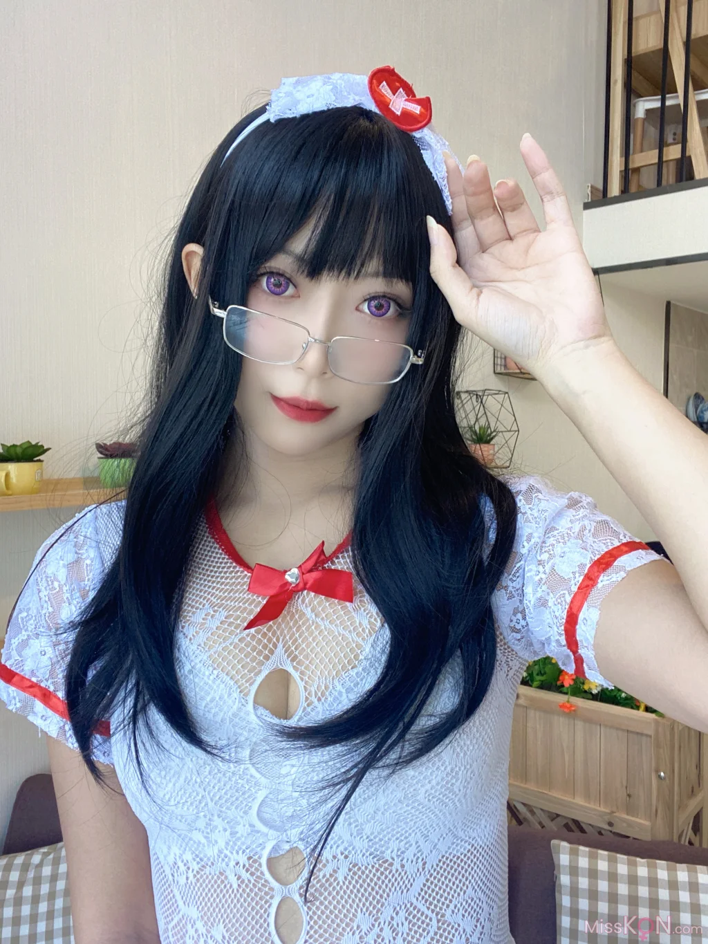 Coser@Money冷冷: 白网护士套 (48 photos) – Page 2