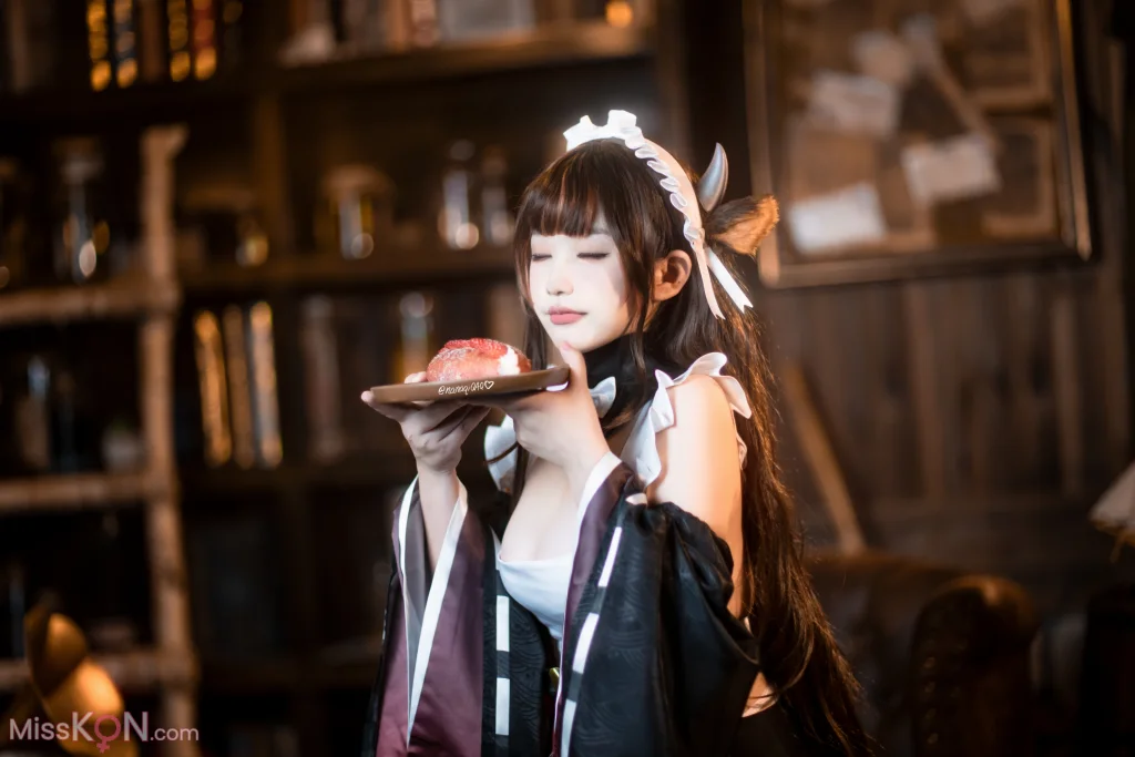 Coser@七七娜娜子: 樫野牛牛女仆 (41 photos + 7 videos) – Page 3