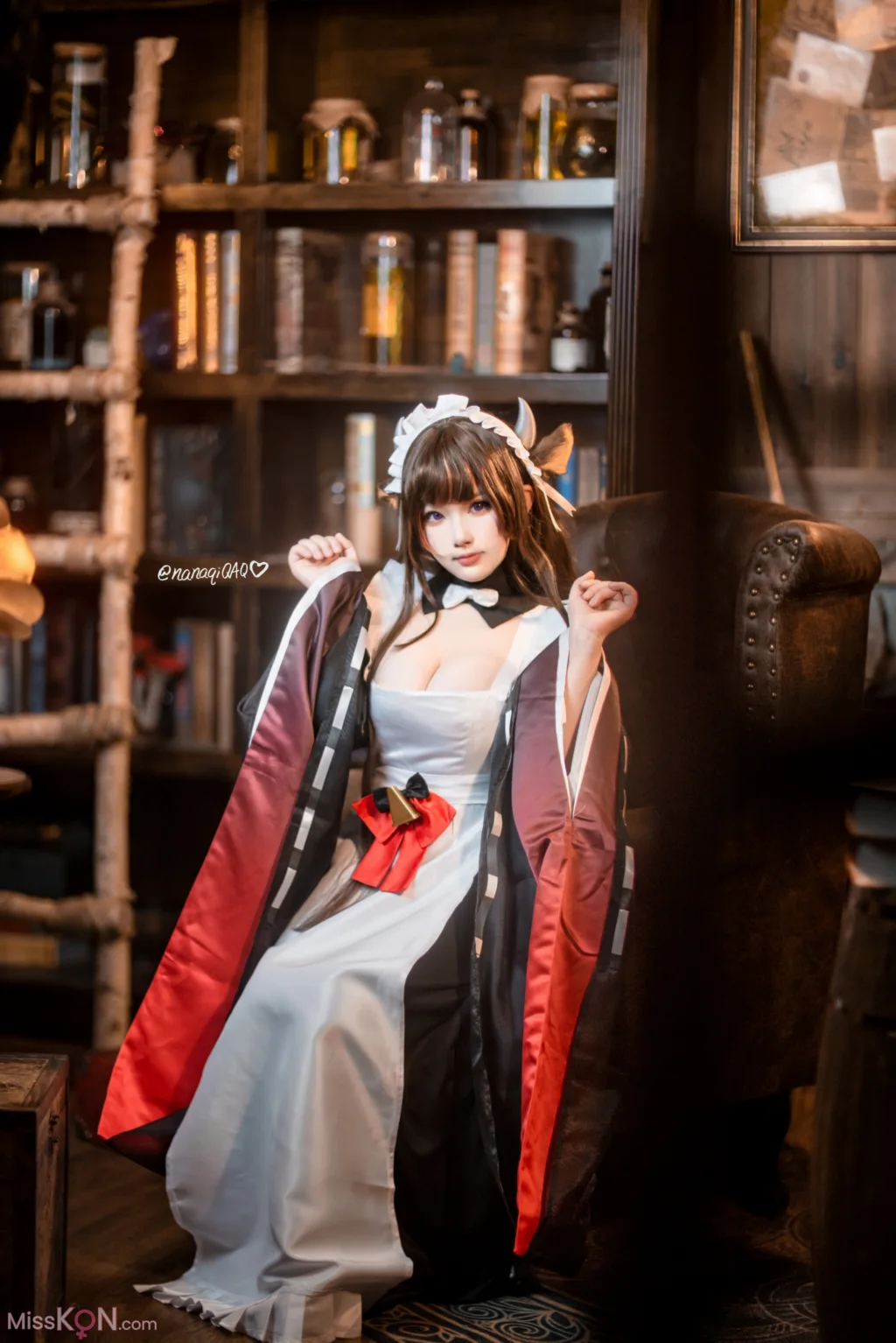 Coser@七七娜娜子: 樫野牛牛女仆 (41 photos + 7 videos) – Page 3