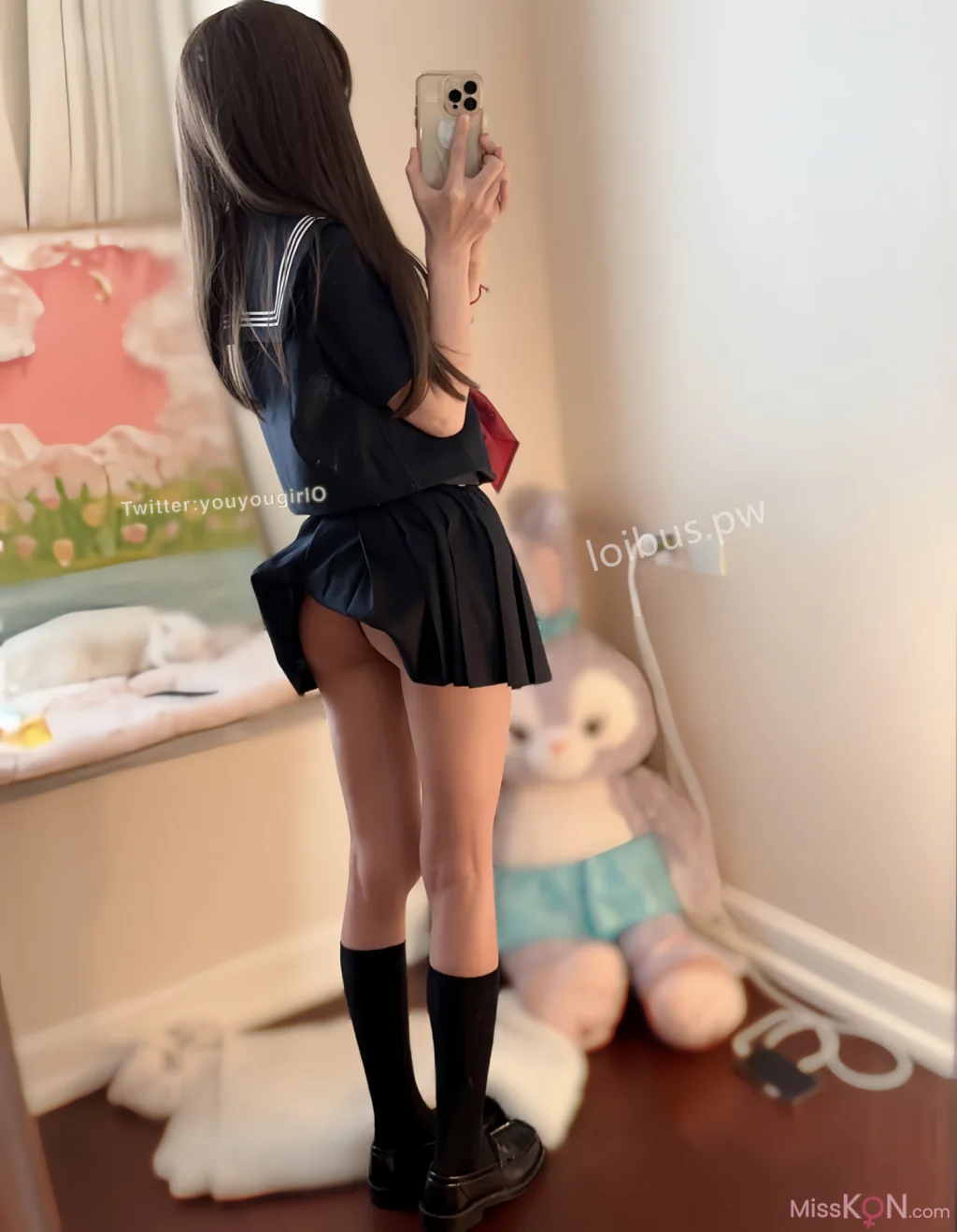 Coser@neko酱: 海军JK视频福利 (38 photos + 3 videos)