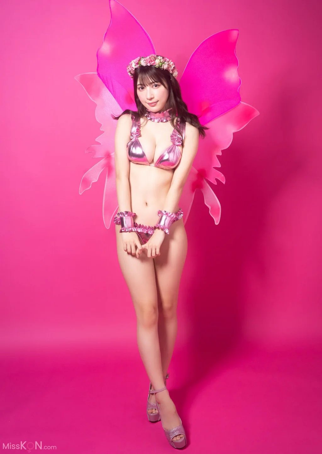 [JP] Risa Yukihira (雪平莉左):【デジタル限定 YJ PHOTO BOOK】写真集「PINK」 (49 photos)