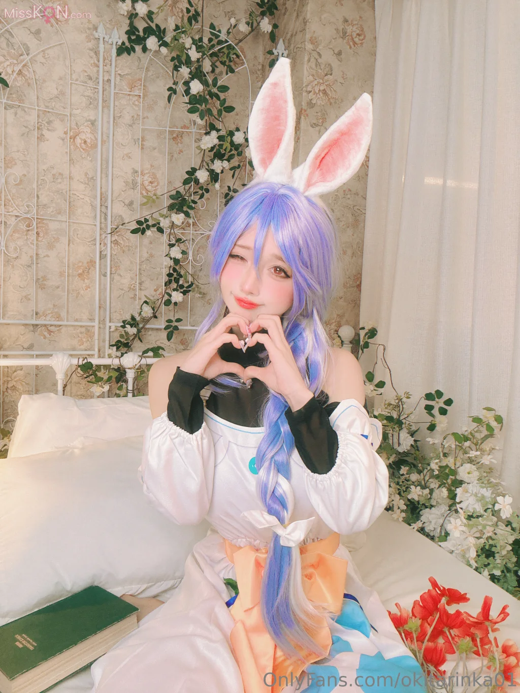 Coser@沖田凜花Rinka: Pekomama (46 photos)