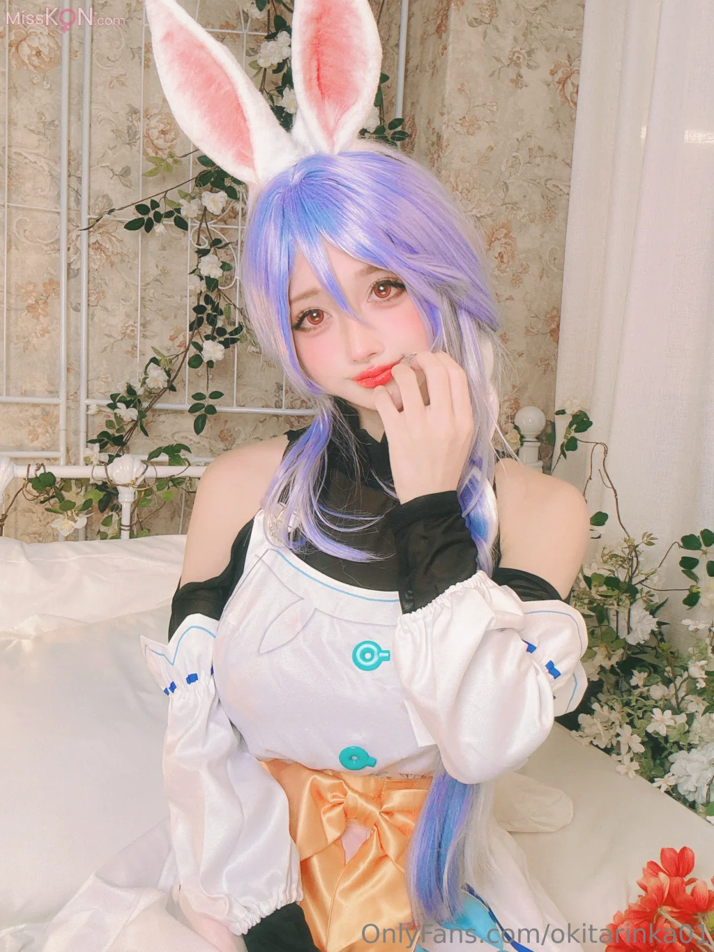 Coser@沖田凜花Rinka: Pekomama (46 photos)