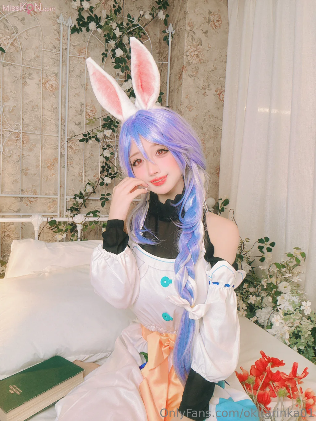 Coser@沖田凜花Rinka: Pekomama (46 photos)