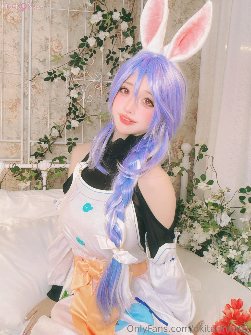 Coser@沖田凜花Rinka: Pekomama (46 photos)