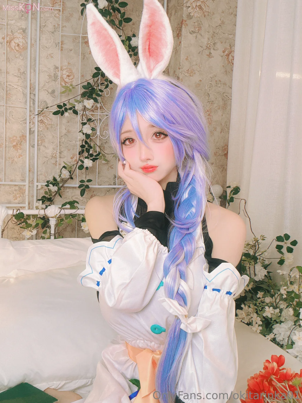 Coser@沖田凜花Rinka: Pekomama (46 photos)