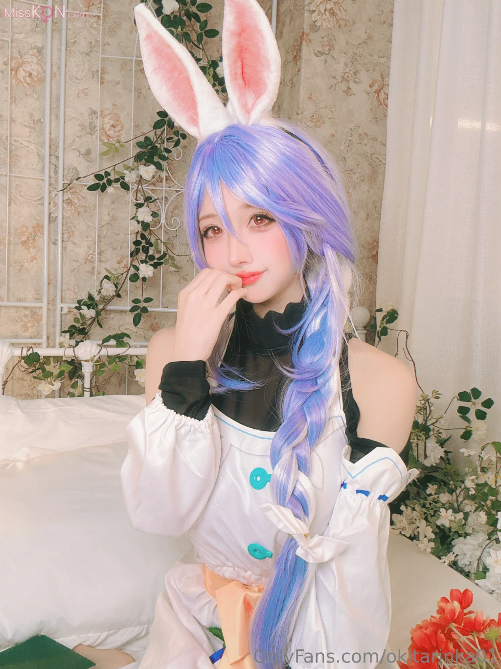 Coser@沖田凜花Rinka: Pekomama (46 photos)