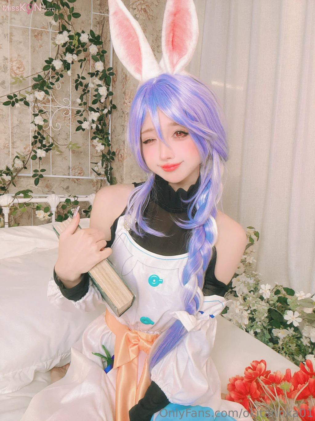 Coser@沖田凜花Rinka: Pekomama (46 photos)