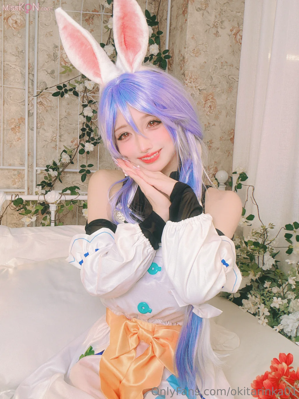 Coser@沖田凜花Rinka: Pekomama (46 photos)