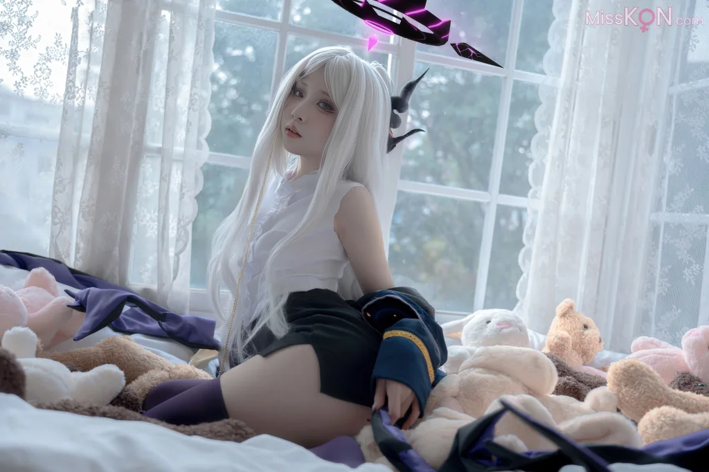 Coser@纸悦Etsu_ko: 日奈原皮+猫猫耳 (72 photos)