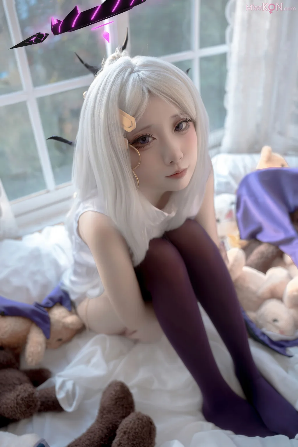 Coser@纸悦Etsu_ko: 日奈原皮+猫猫耳 (72 photos)