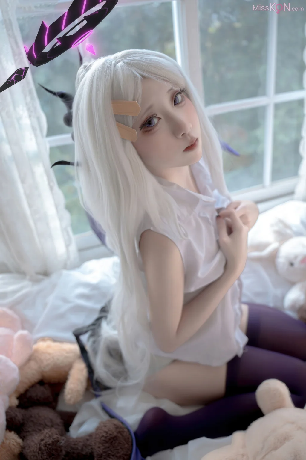 Coser@纸悦Etsu_ko: 日奈原皮+猫猫耳 (72 photos)