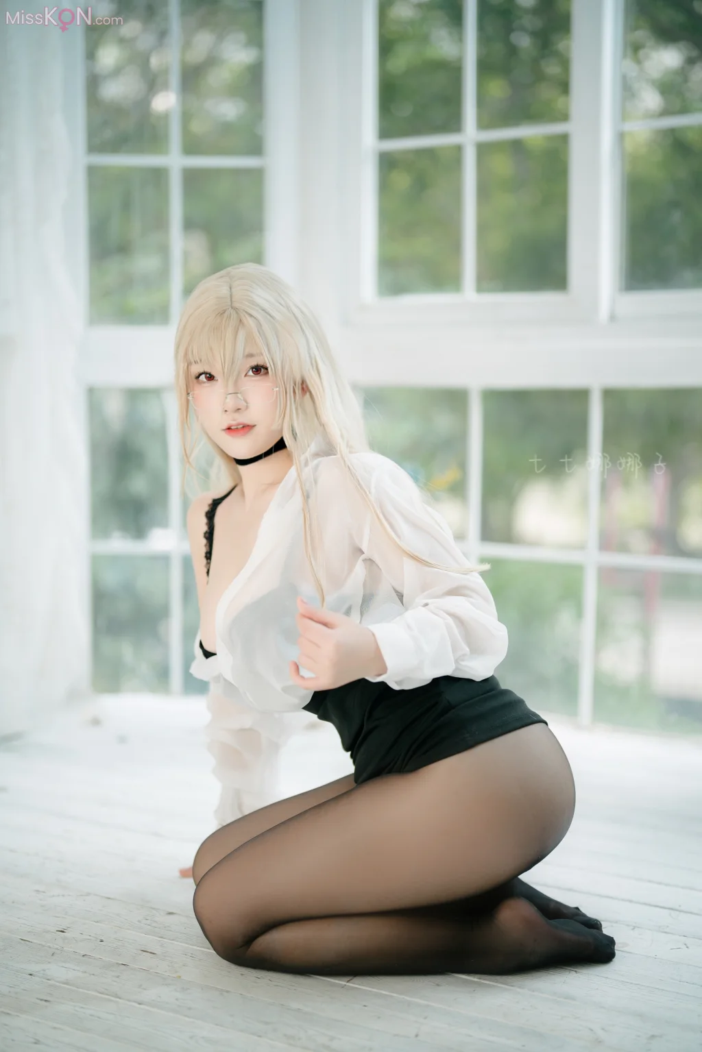 Coser@七七娜娜子: 怨仇办公室 (39 photos + 1 video)