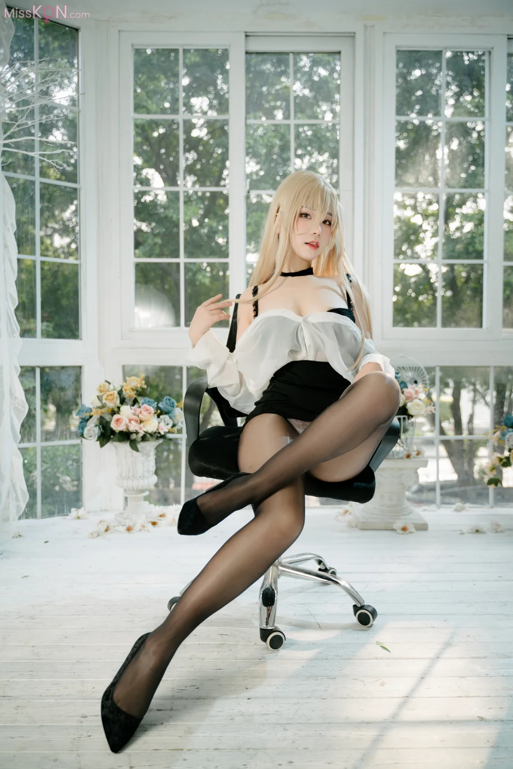 Coser@七七娜娜子: 怨仇办公室 (39 photos + 1 video) – Page 2