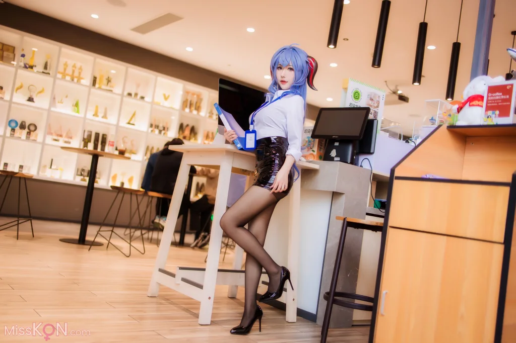 Coser@仙女月: 原神 甘雨 (34 photos)