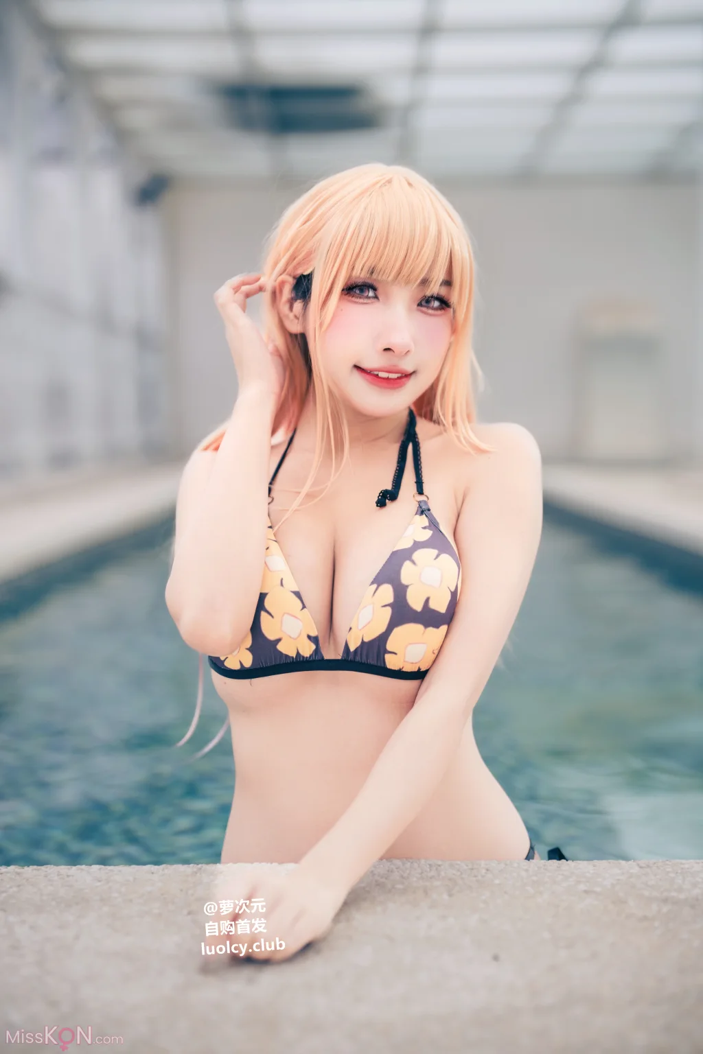 Coser@慕慕Momo: Marin 海夢 – Ver.泳裝 (62 photos + 3 videos)