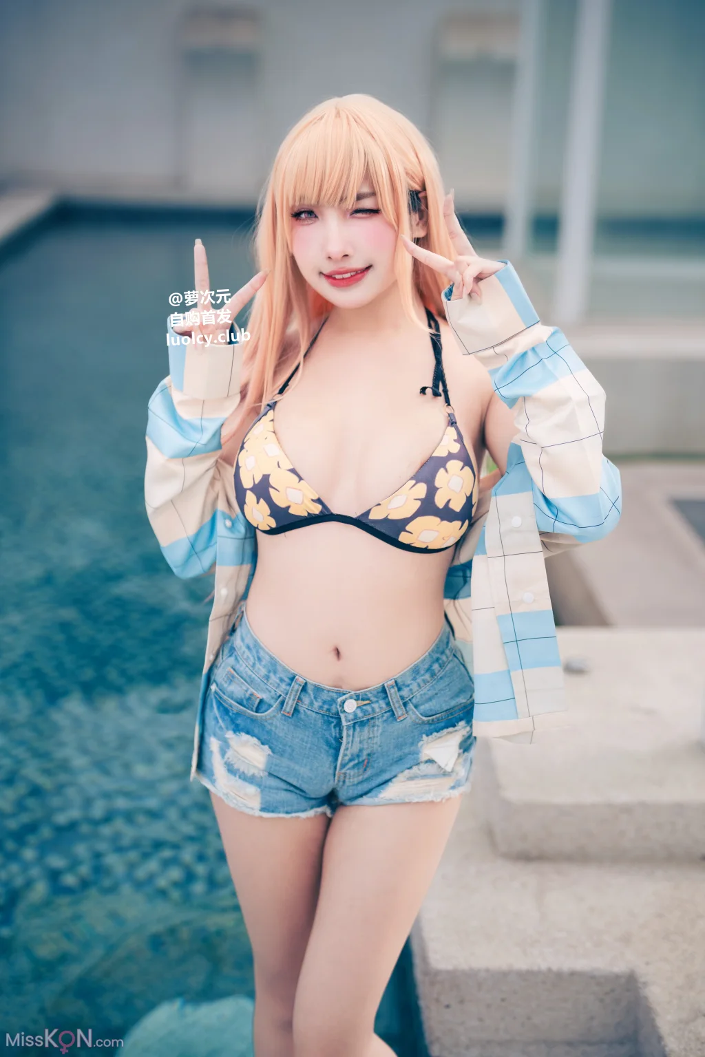 Coser@慕慕Momo: Marin 海夢 – Ver.泳裝 (62 photos + 3 videos) – Page 3