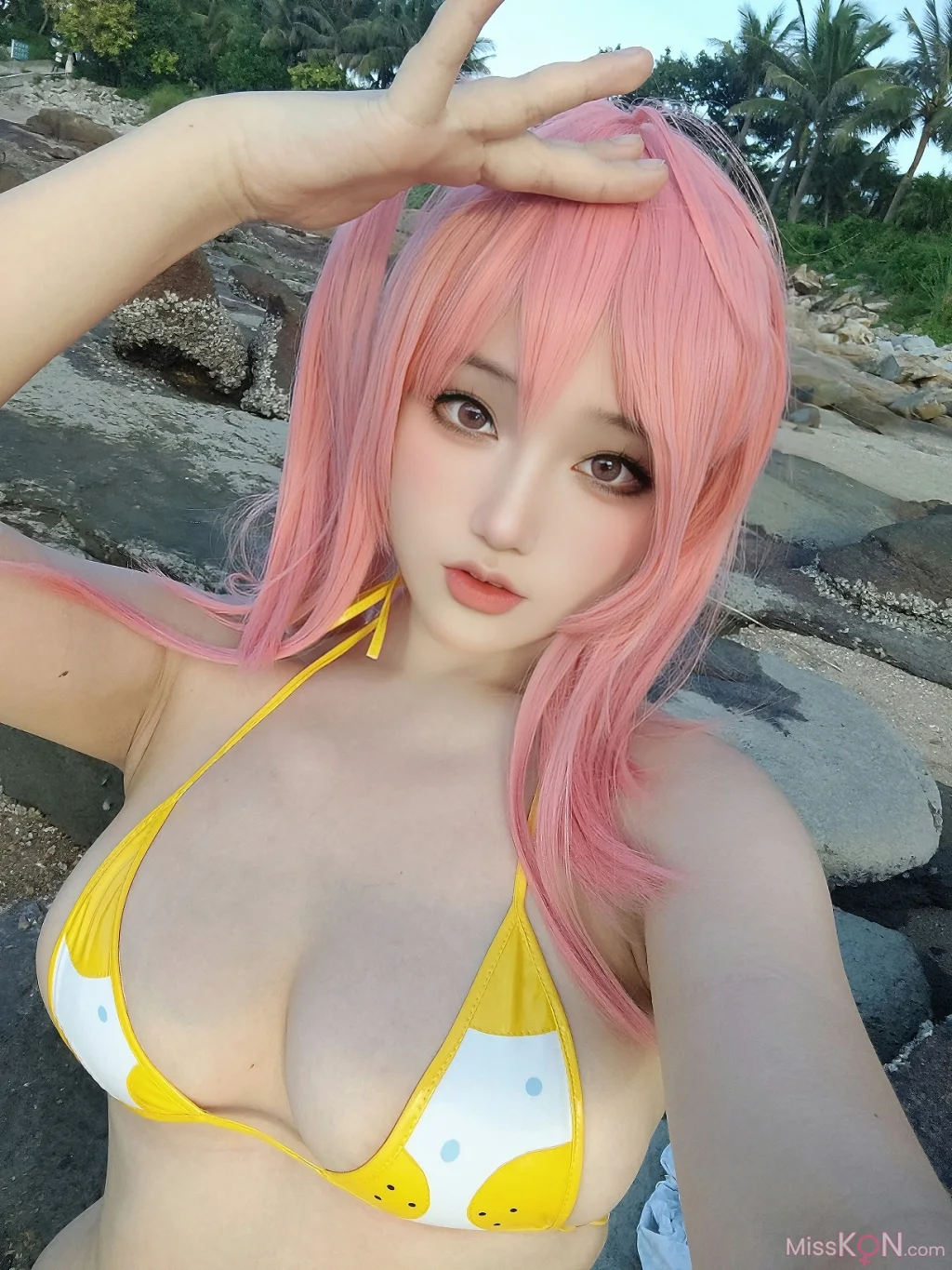 Coser@七七娜娜子: 穗香泳衣 (31 photos + 4 videos)