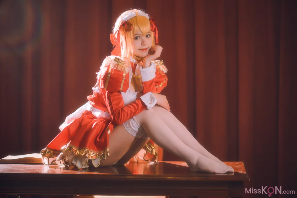 Coser@星黛鹿鹿: 尼禄女仆 (34 photos)