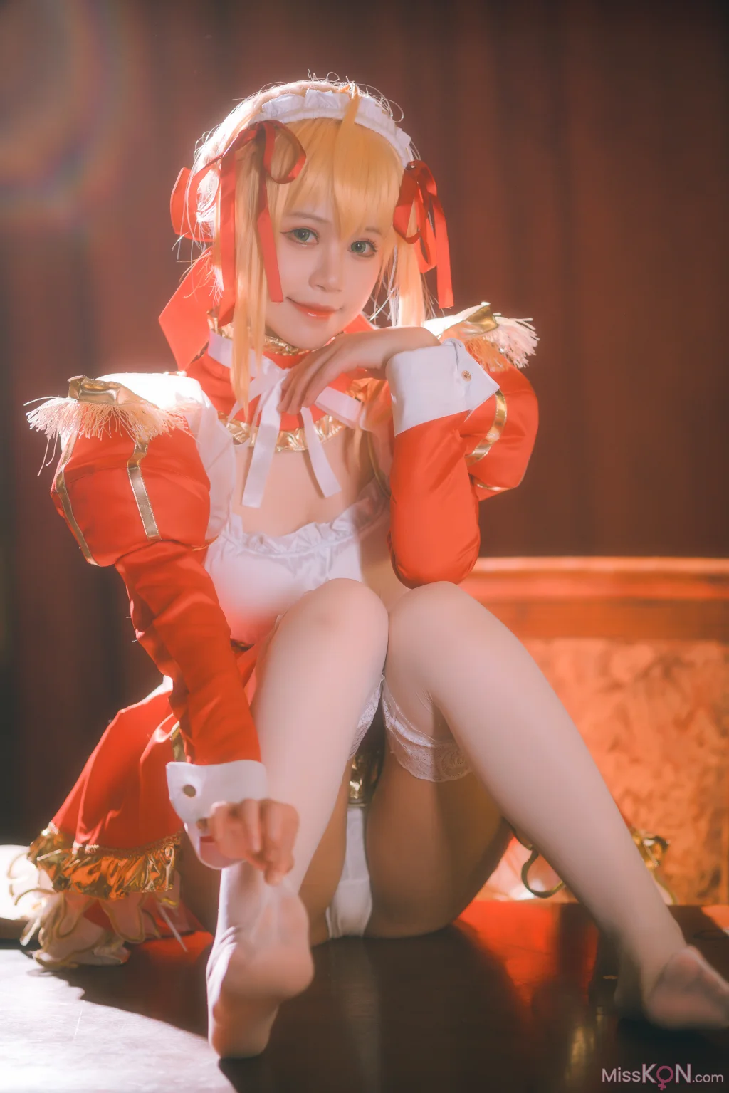 Coser@星黛鹿鹿: 尼禄女仆 (34 photos)
