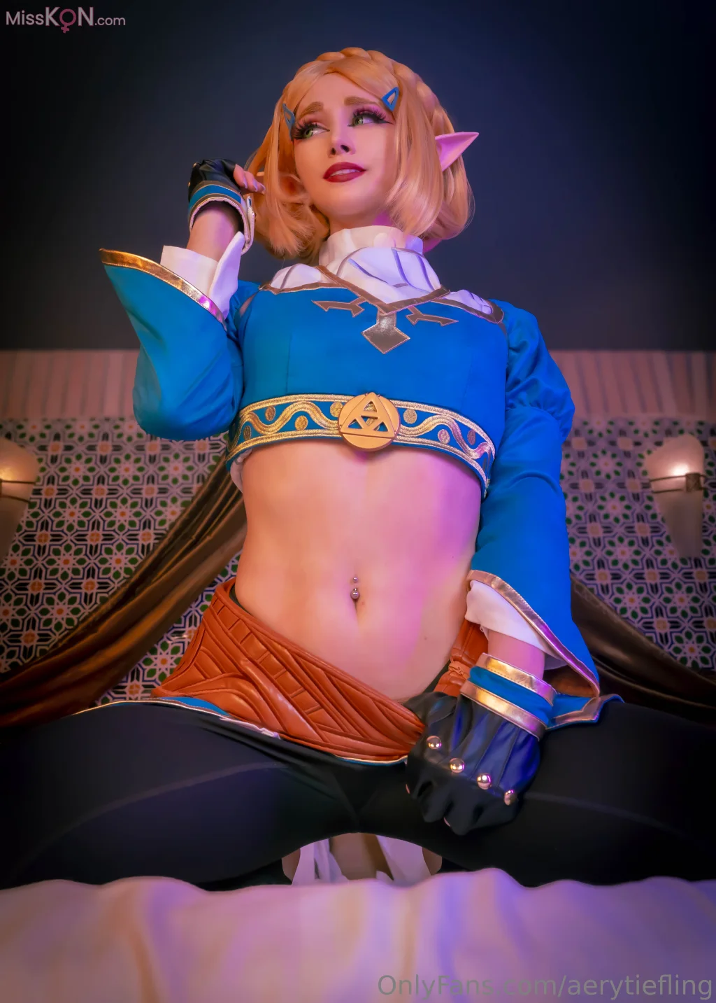 Coser@Aery Tiefling: Zelda Set 2 (73 photos + 6 videos)