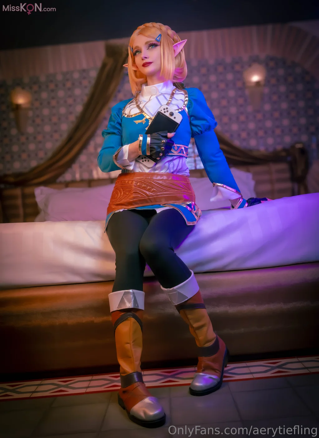 Coser@Aery Tiefling: Zelda Set 2 (73 photos + 6 videos)