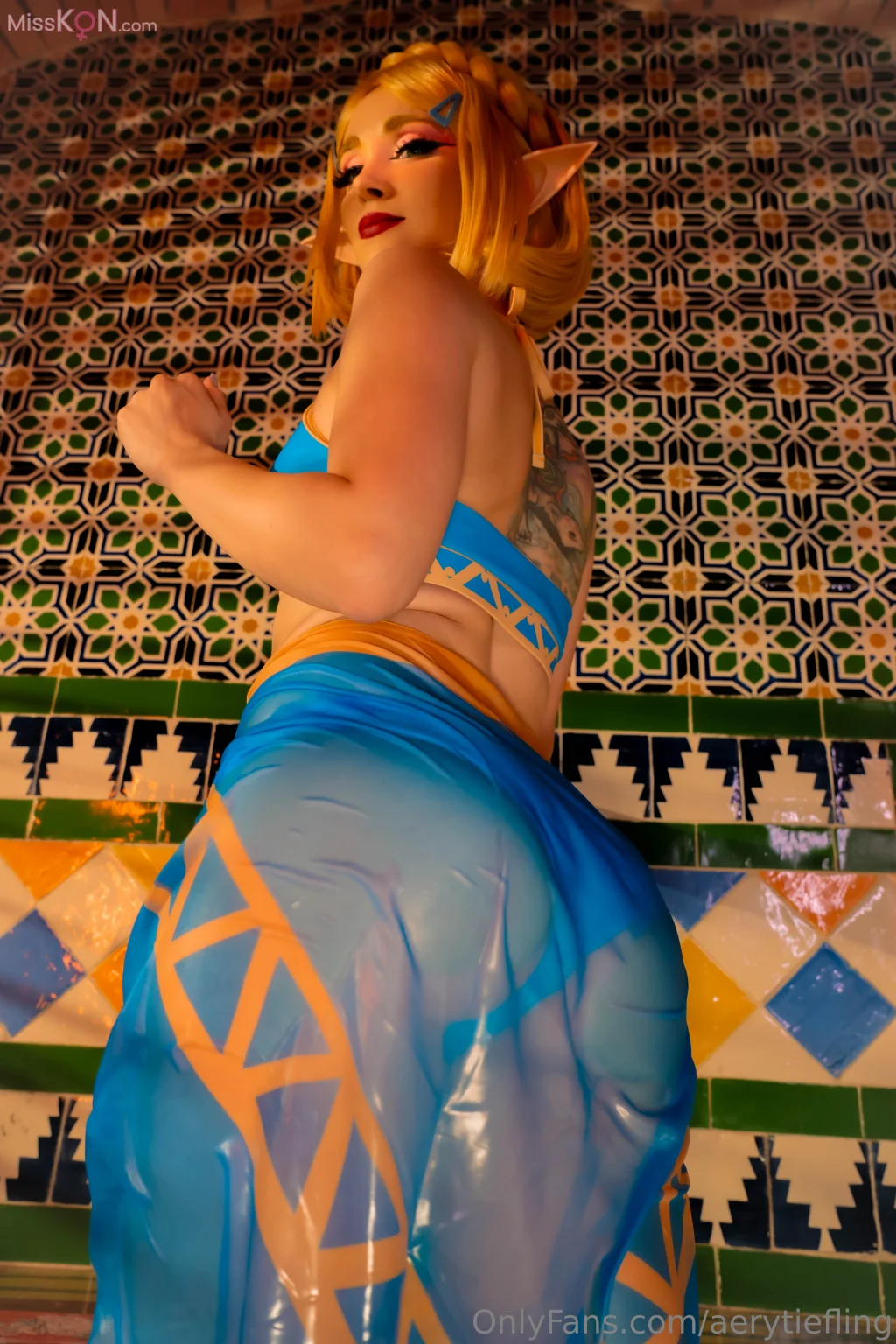 Coser@Aery Tiefling: Zelda Set 2 (73 photos + 6 videos) – Page 2