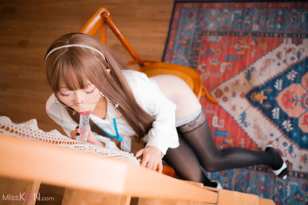 Coser@Money冷冷: 透明OL 眼镜娘 (58 photos) – Page 2