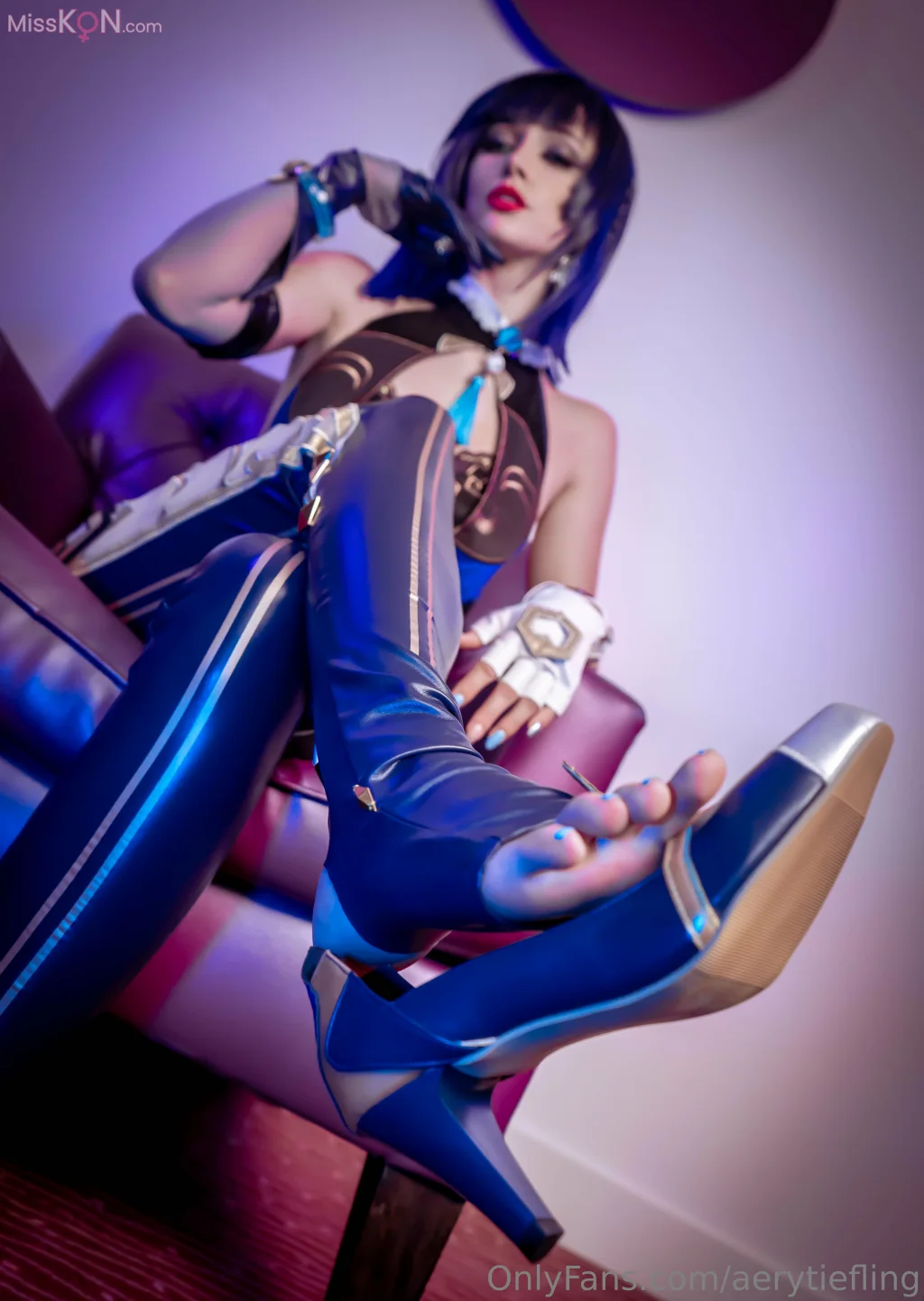 Coser@Aery Tiefling: Yelan (76 photos + 5 videos)