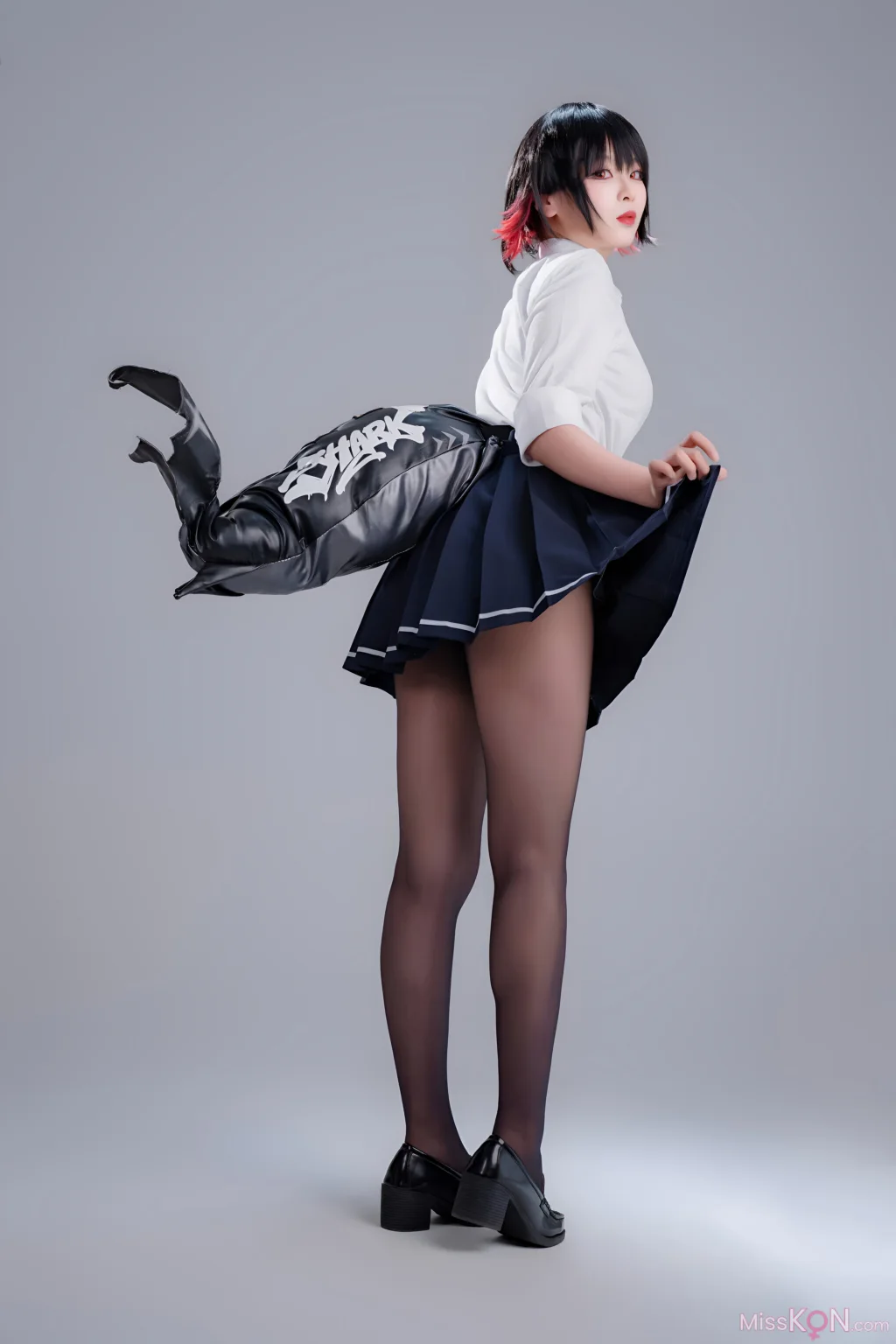 Coser@轩萧学姐: 鲨鱼妹JK (100 photos + 1 video) – Page 2