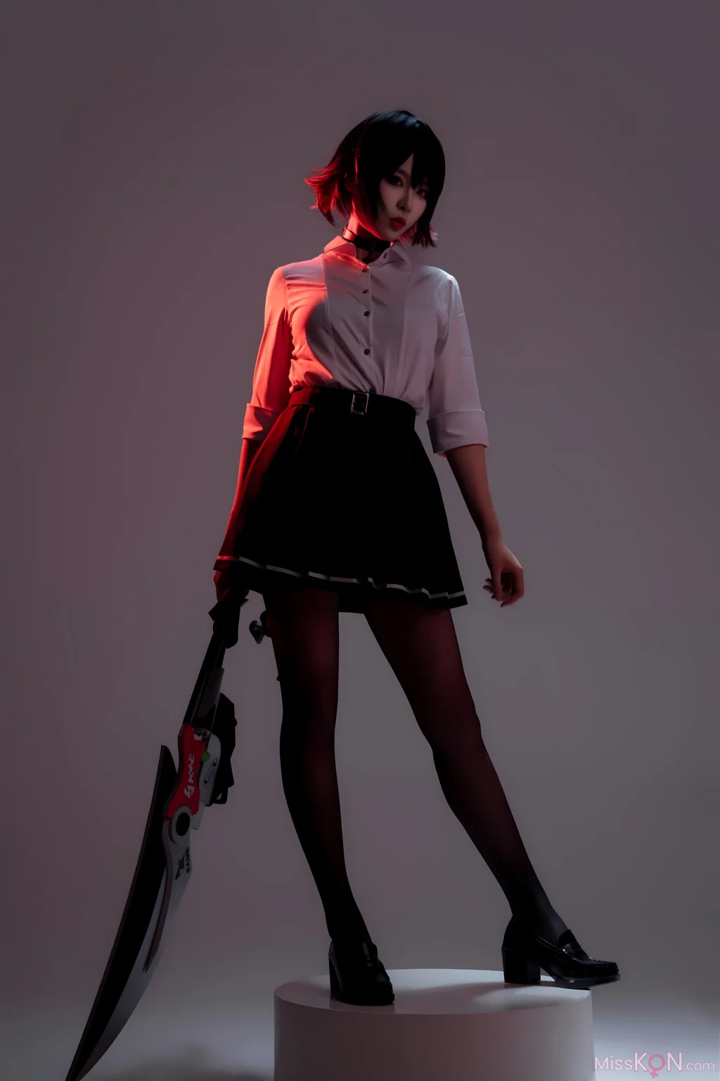 Coser@轩萧学姐: 鲨鱼妹JK (100 photos + 1 video) – Page 2