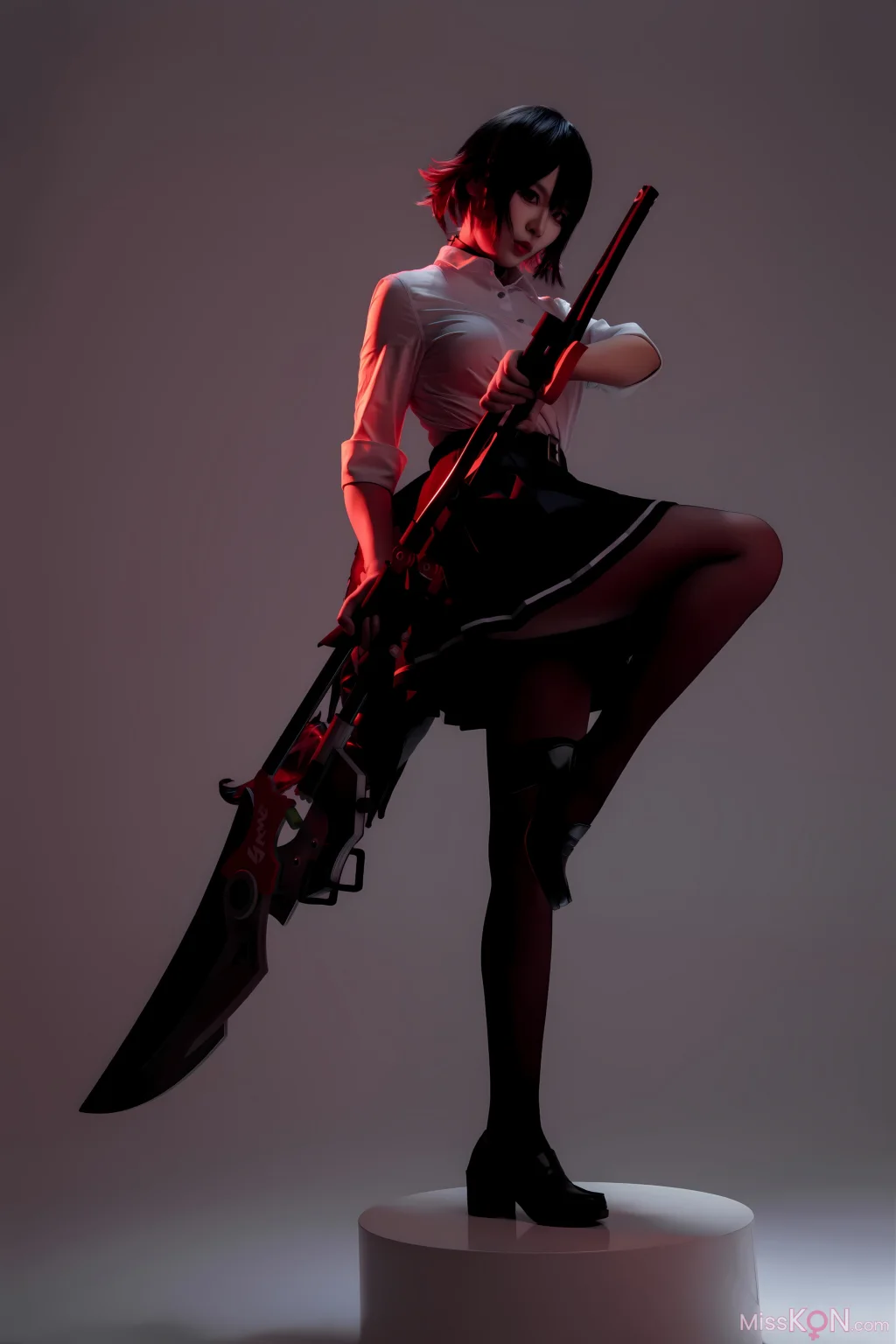 Coser@轩萧学姐: 鲨鱼妹JK (100 photos + 1 video) – Page 2