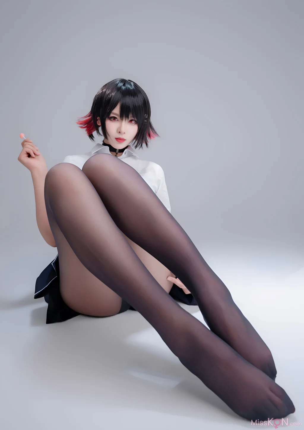 Coser@轩萧学姐: 鲨鱼妹JK (100 photos + 1 video) – Page 3