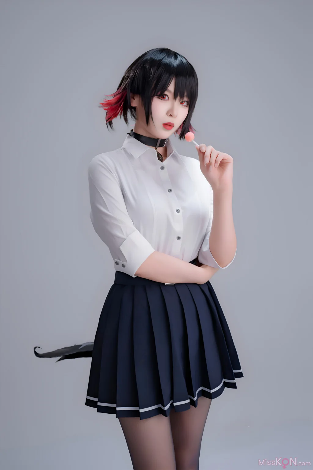 Coser@轩萧学姐: 鲨鱼妹JK (100 photos + 1 video) – Page 3