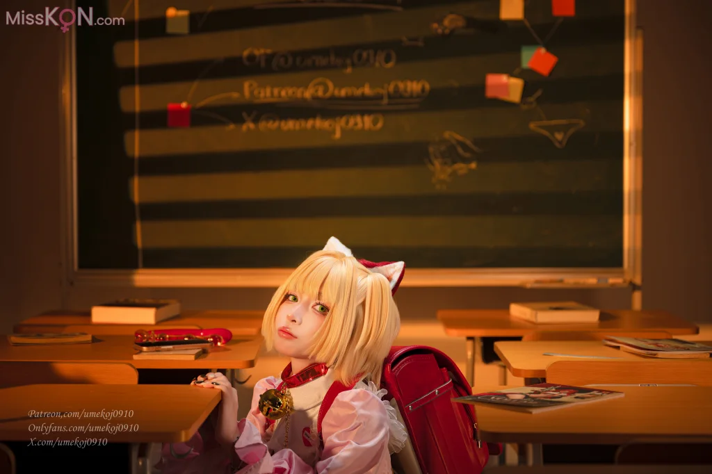Coser@UmekoJ: School Meo Meo (82 photos + 7 videos)