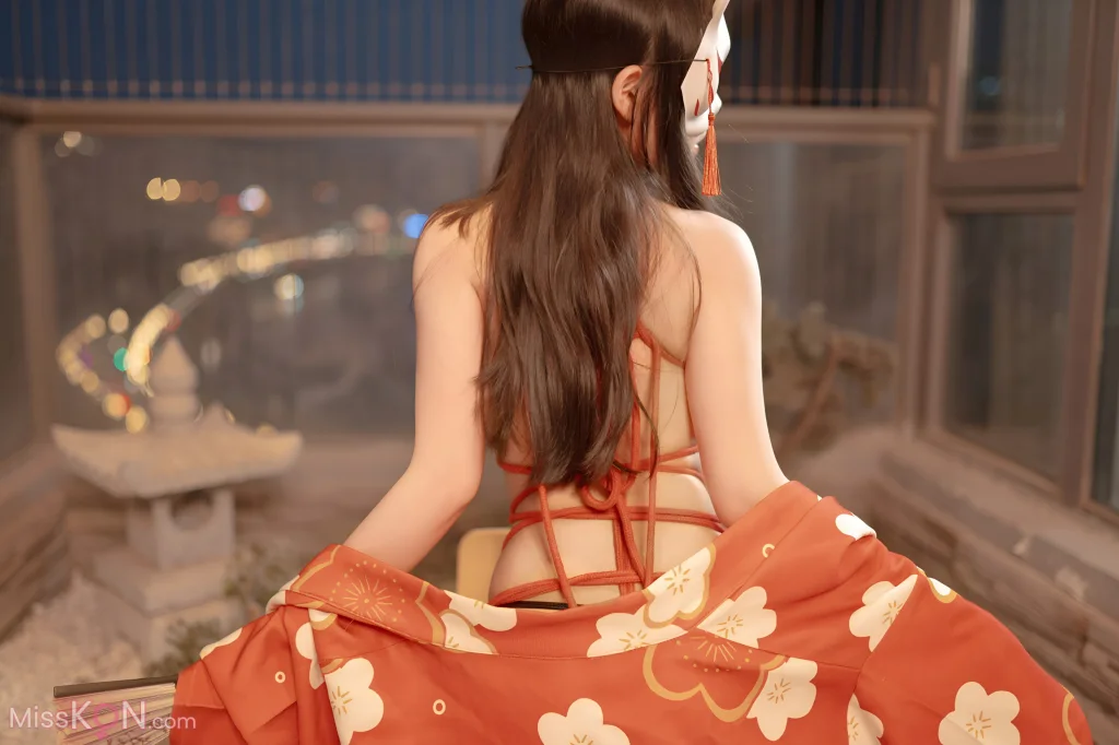 Coser@Bangni邦尼: 和服束缚 (93 photos)