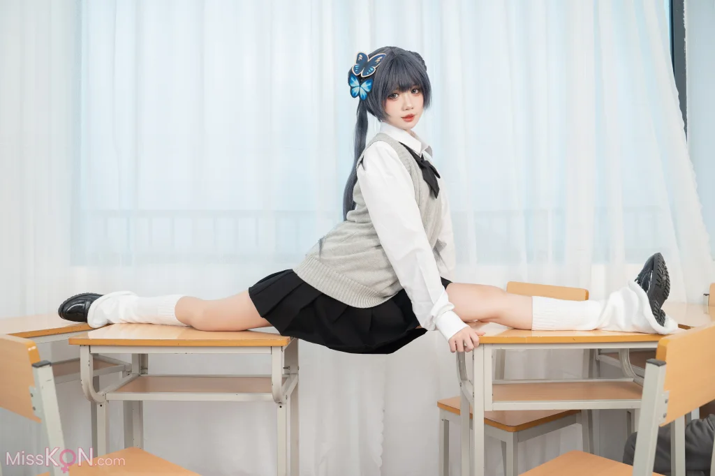 Coser@PoppaChan: Kisaki Student (40 photos + 11 videos)