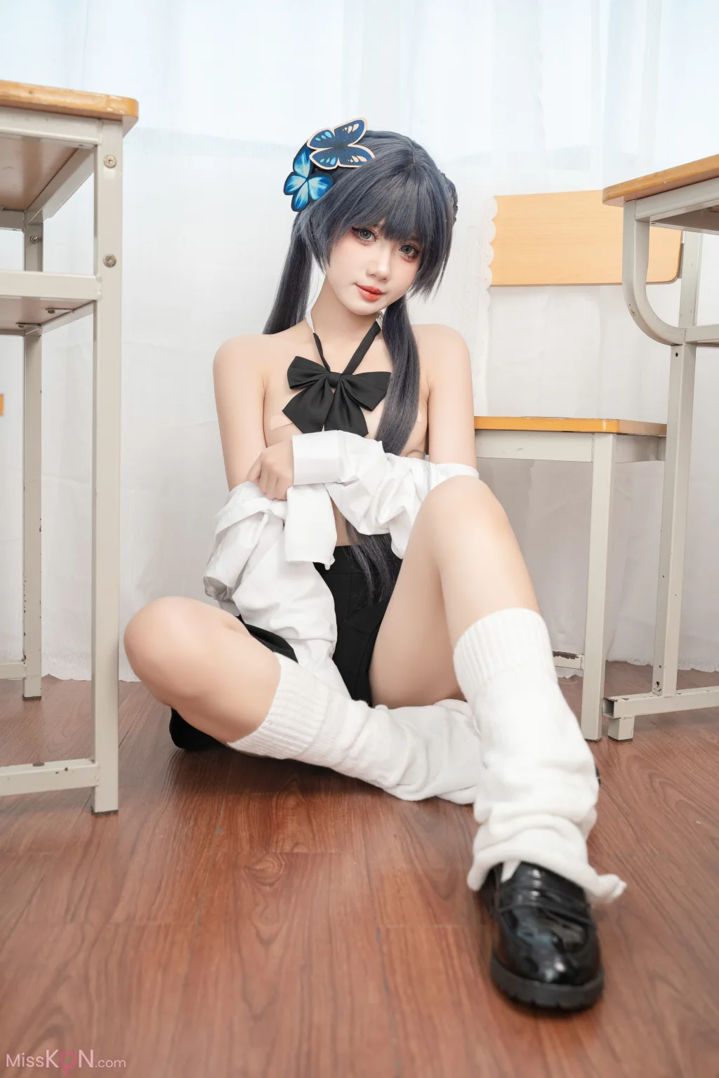 Coser@PoppaChan: Kisaki Student (40 photos + 11 videos)
